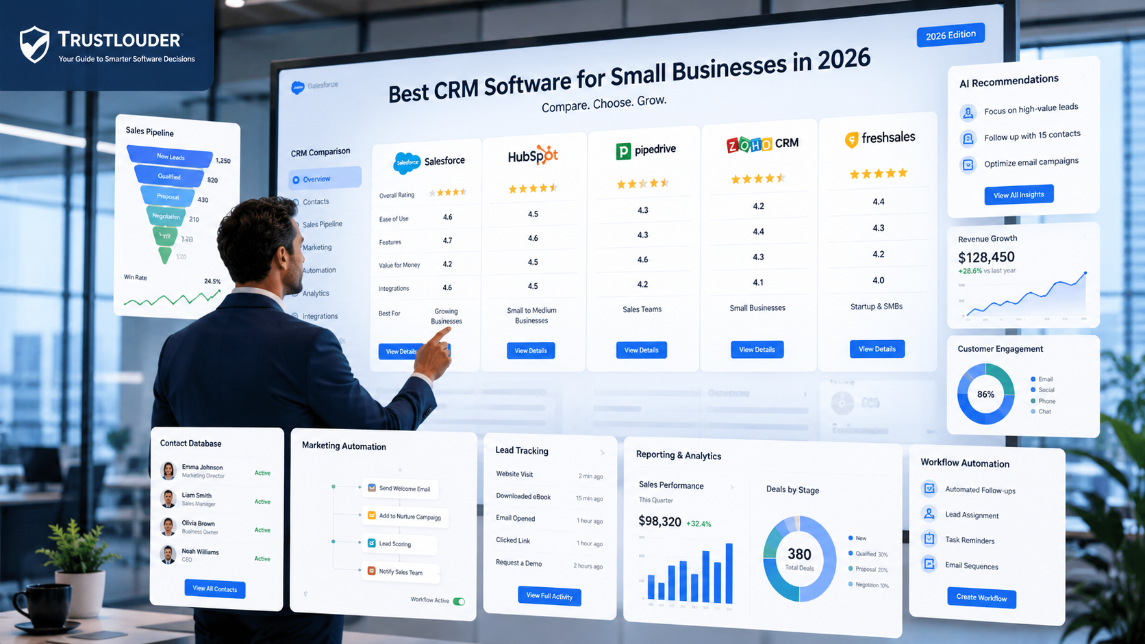 Best CRM Software for Small Businesses in 2026