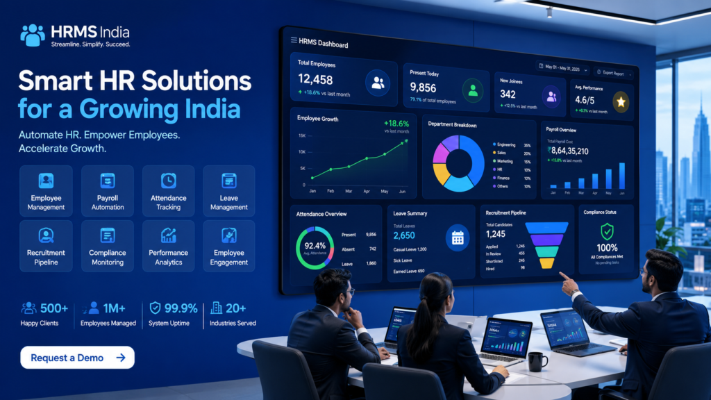 Best HRMS Software in India for Growing Companies (2026 Guide)