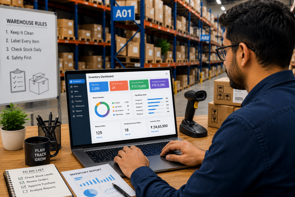 Inventory management software